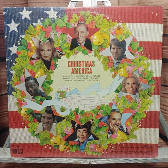 Capitol Special Markets Other - Various – Christmas America Vintage Vinyl Record | Pop Holiday Music 1973